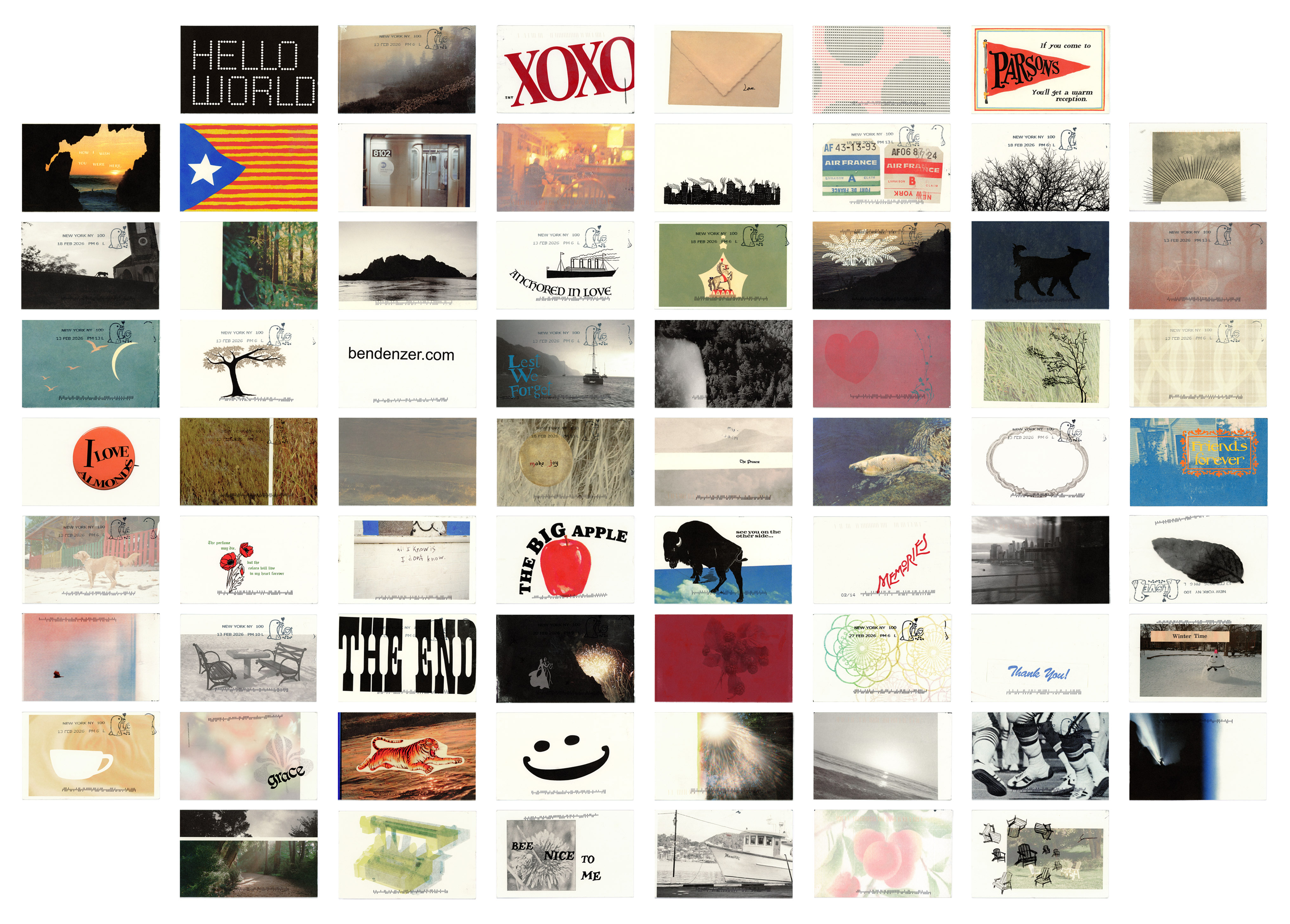 Postcard Covers